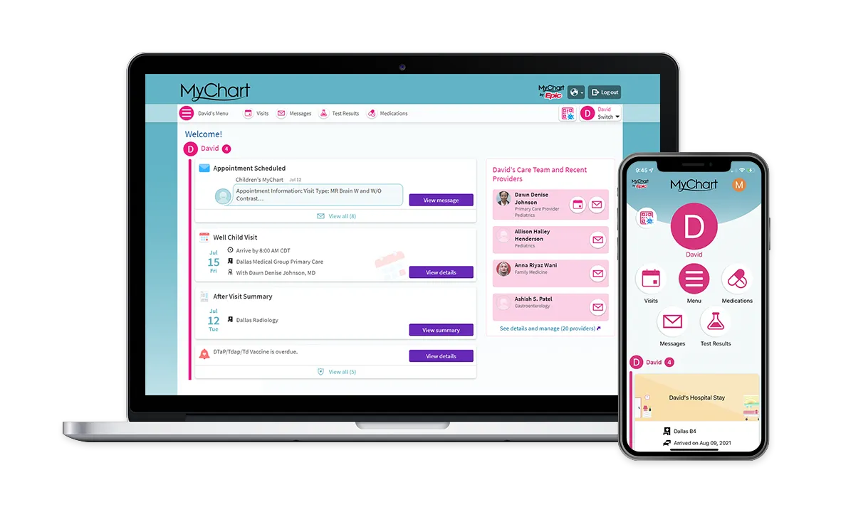 Manage your child’s health. Anytime. Anywhere.